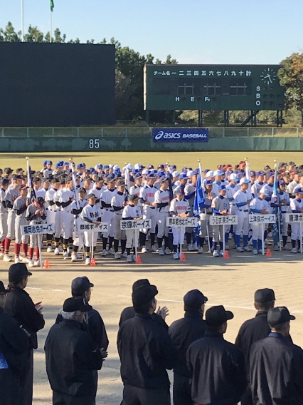 本日第34回日本少年野球九州大会です！